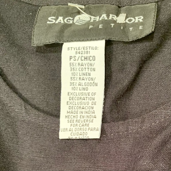 Y2K Vintage 90s “Mexican Riviera” Linen Maxi Dress - Picture 3 of 5